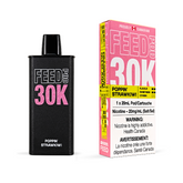 Poppin' StrawKiwi 20MG FEED 30K Prefilled Pod